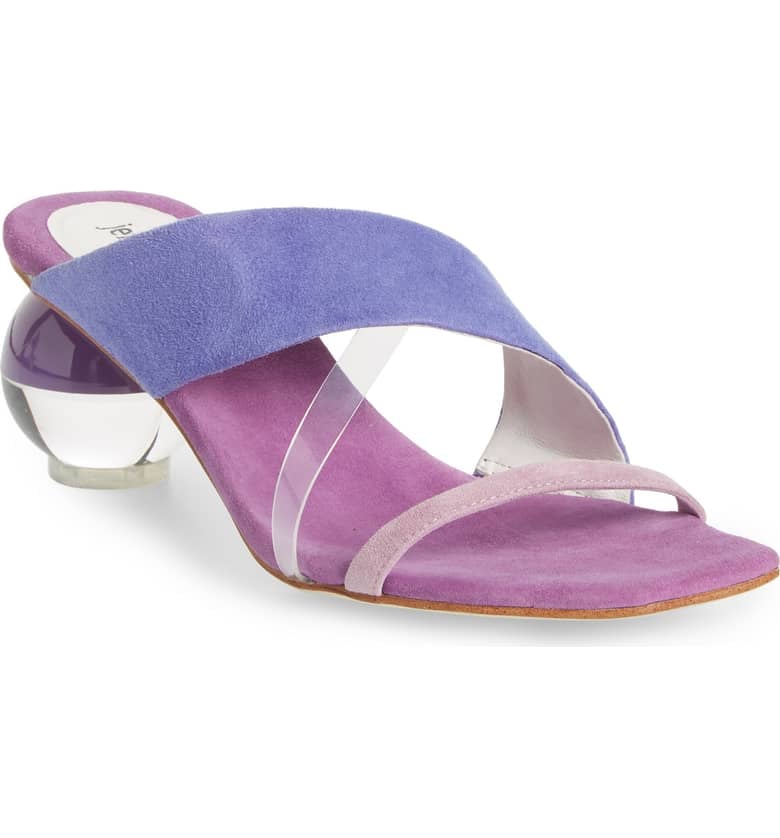 fanfav heeled slide sandals