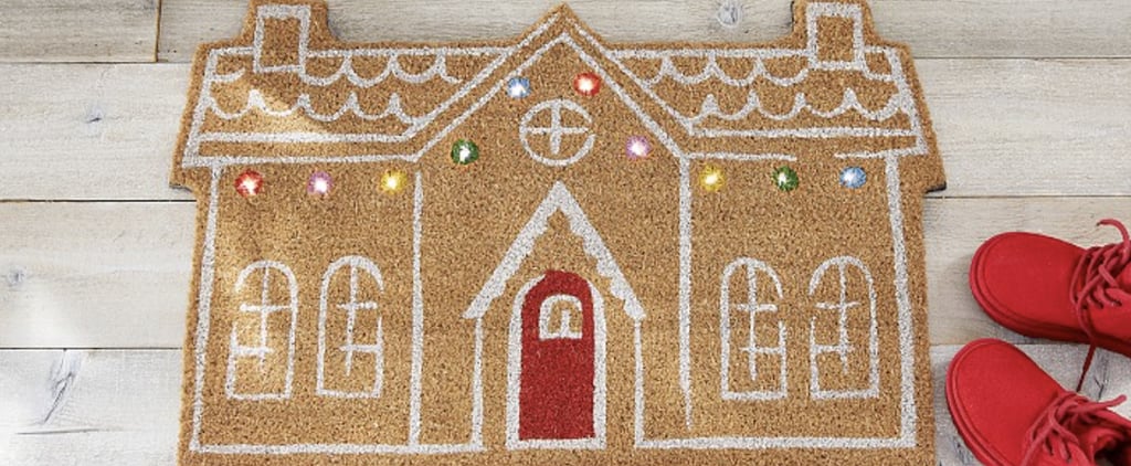 Shop Pottery Barn's Light-Up Christmas Doormats