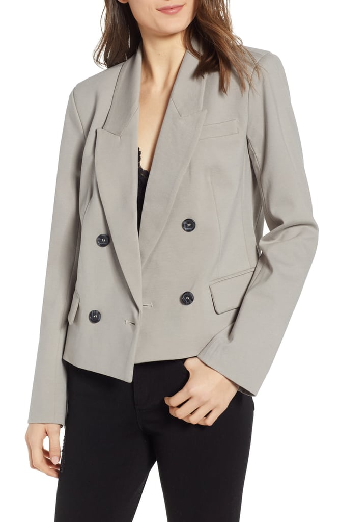BlankNYC Crop Ponte Blazer