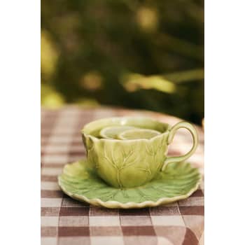 Lilypad Teacup and Saucer Set