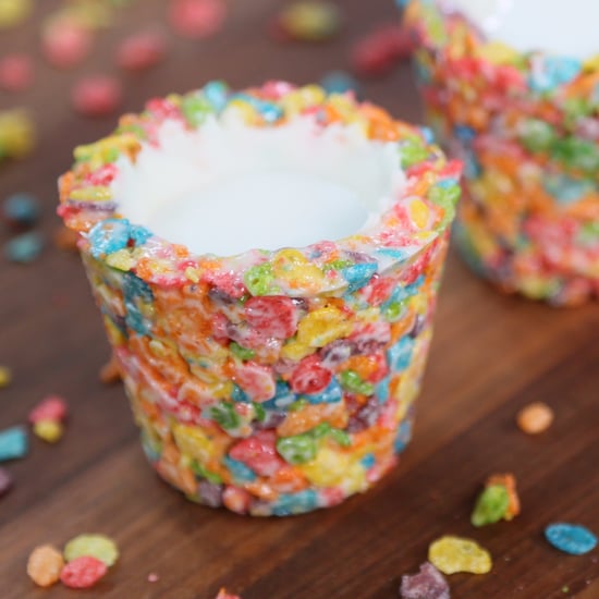 Fruity Pebbles Cereal Shot Glass Recipe