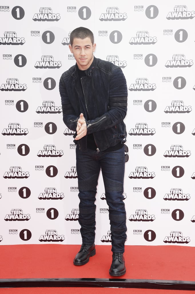 Nick Jonas at BBC Radio 1's Teen Awards 2015