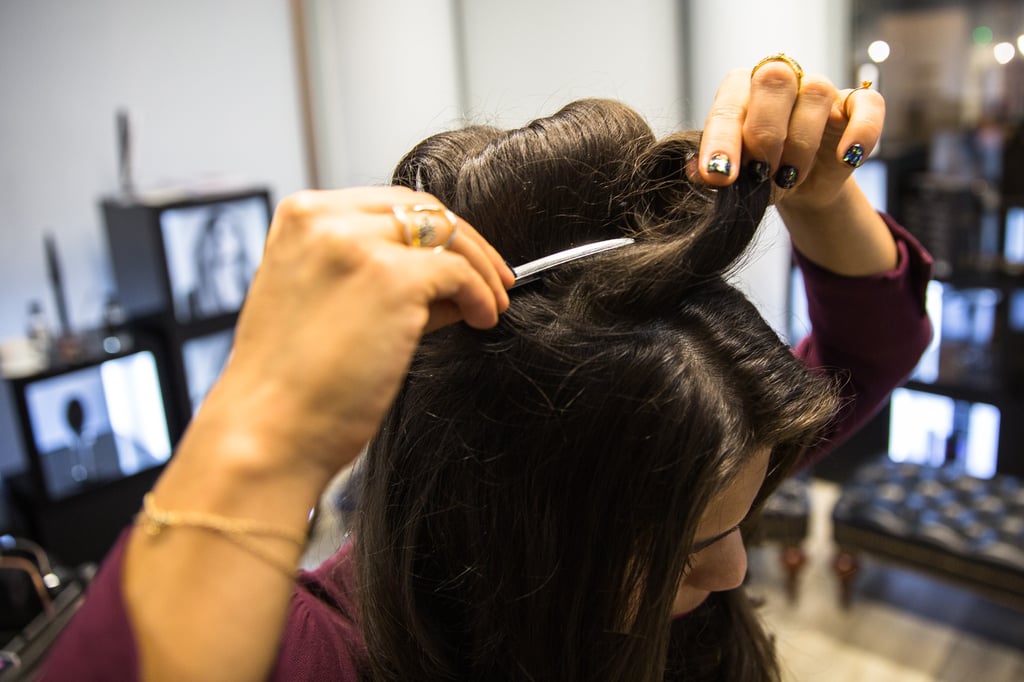 Step 10: Create a few pin curls
