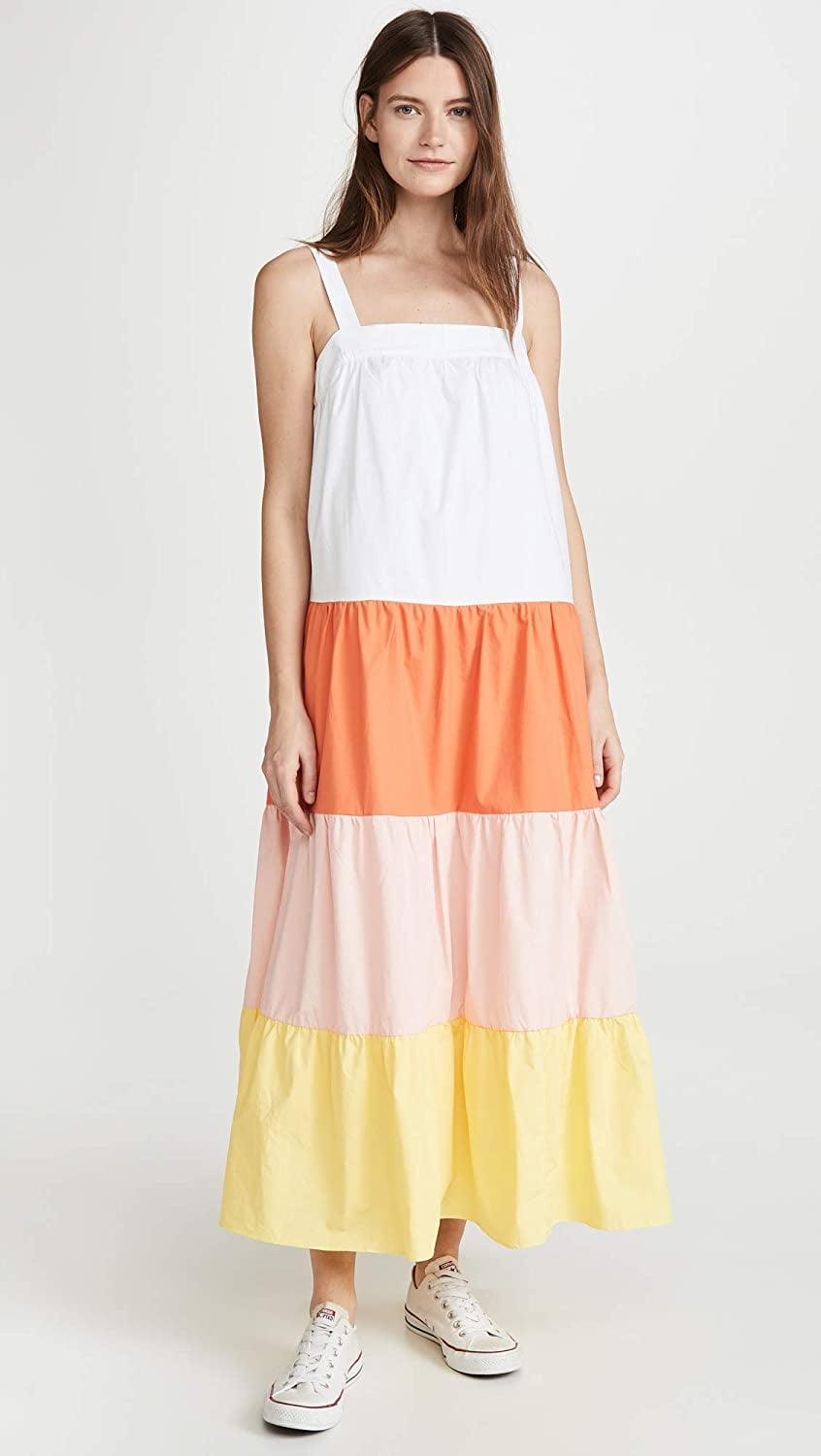 English factory a on sale line striped dress