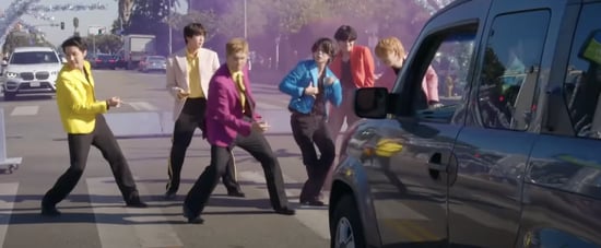 Watch BTS Perform at a Crosswalk on The Late Late Show