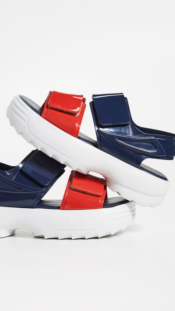 Melissa x Fila Sandals