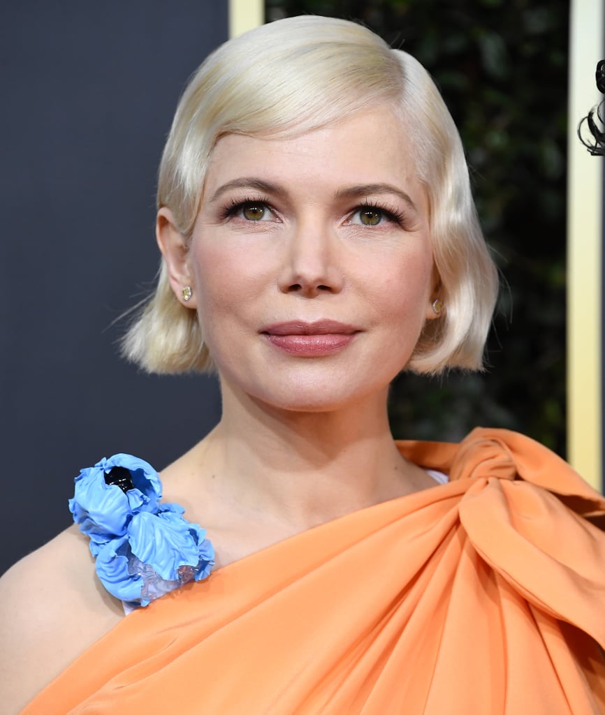 Michelle Williams's Flipped Out Bob at the 2020 Golden Globes