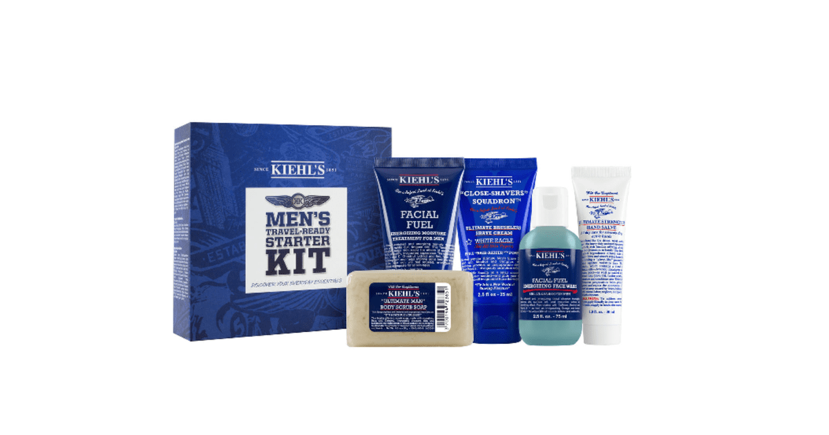Kiehl's Men's Starter Kit Stylish Gifts For Men POPSUGAR Fashion
