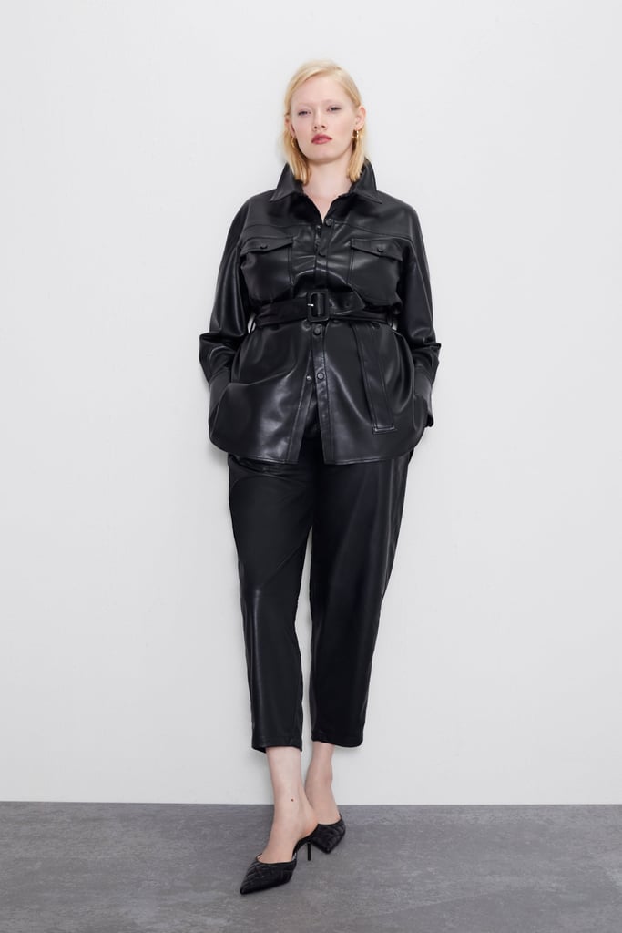 Zara Faux-Leather Set