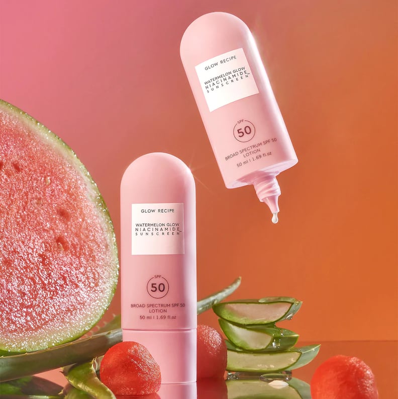 A No-White-Cast Sunscreen: Glow Recipe Watermelon Glow Niacinamide Sunscreen SPF 50