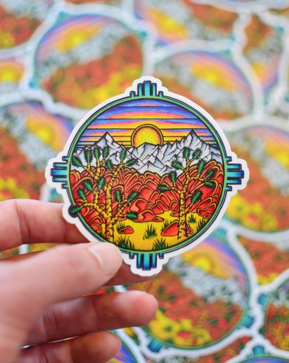 Hand Drawn Joshua Tree Sticker
