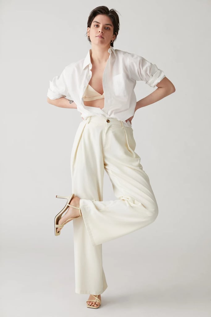 UO Eliza High-Waisted Trouser Pant