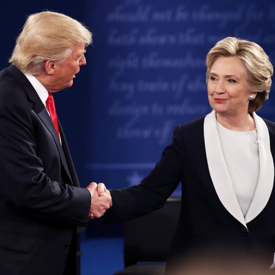 Hillary Clinton Avoiding Hug From Donald Trump Video