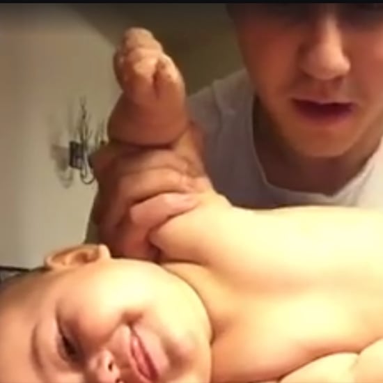 Dad Beatboxes on Daughter's Belly
