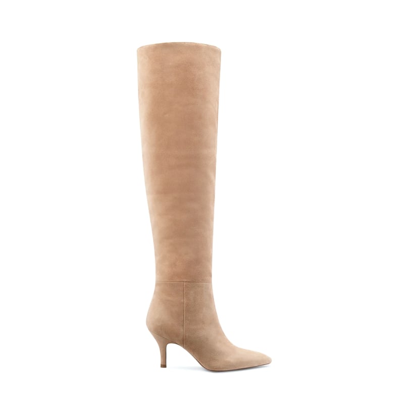 Flor de Maria Milly Blush Suede Boots