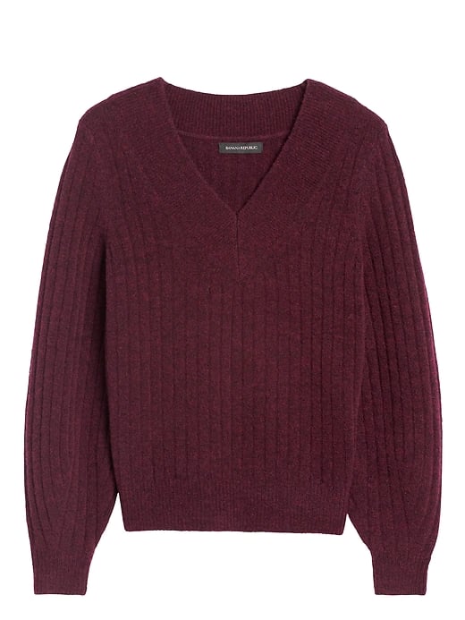 Aire Ribbed V-Neck Sweater