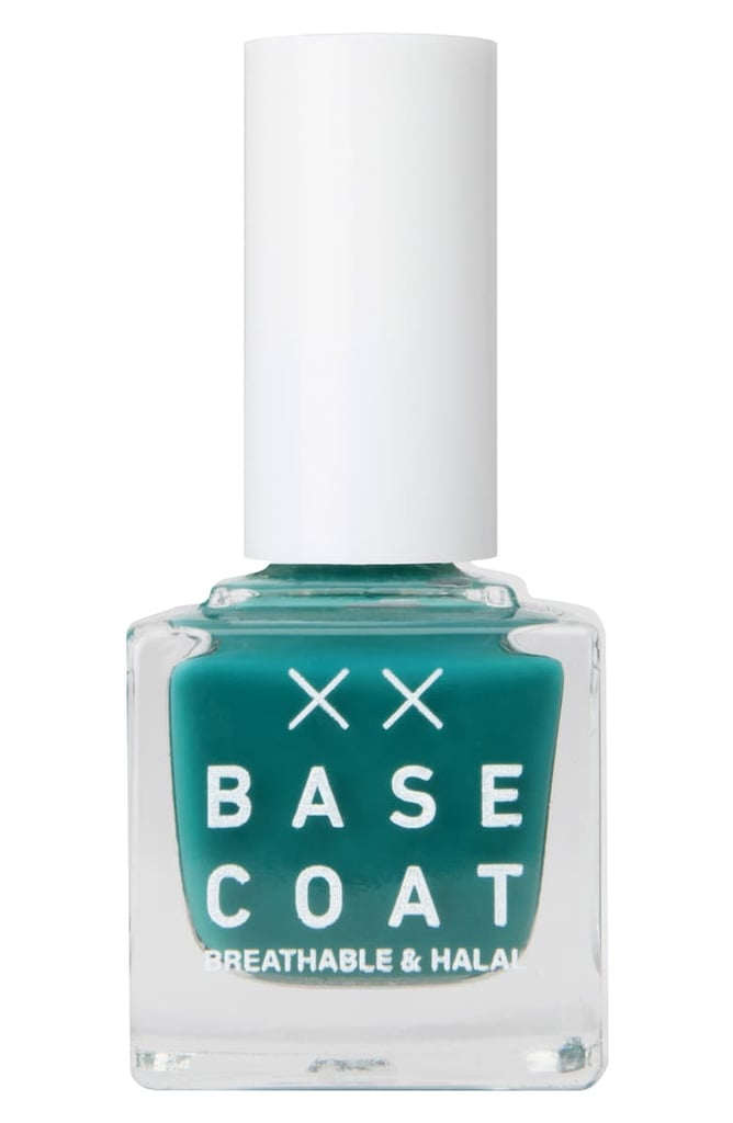 Base Coat Breathable & Halal Nail Polish in Sage