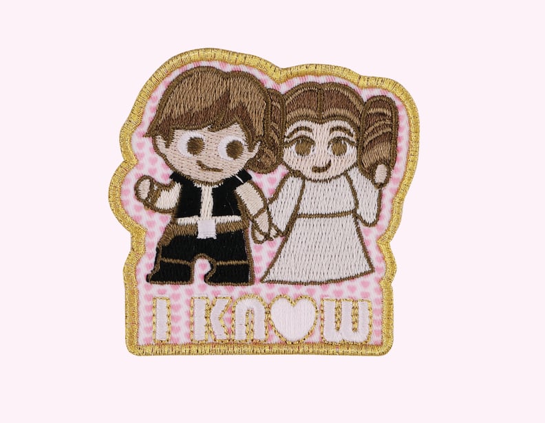 An Iconic Love Story: Star Wars Han & Leia Know Patch