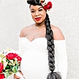 Half Up Half Down Braids Bridal Hairstyle Inspiration For Black Women Popsugar Beauty Uk Photo 51