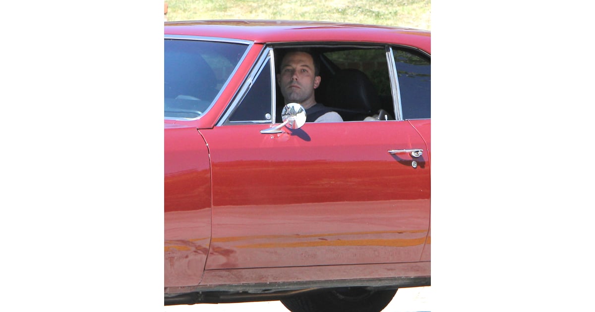 Ben Affleck Took His Muscle Car Out For A Spin In La On Saturday