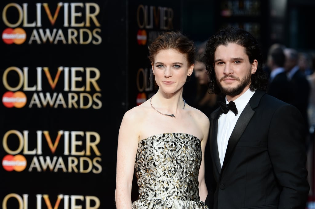 While Kit Wore a Suit and Tie, Rose Rocked a Strapless Embroidered Gown