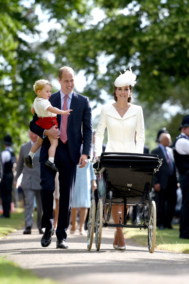 William, Kate, George, and Charlotte