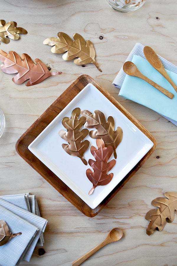 Metallic Leaves