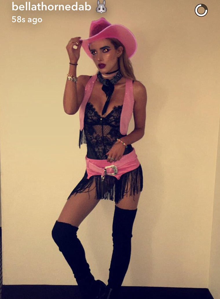 Bella Thorne as a Cowgirl | Look Back 