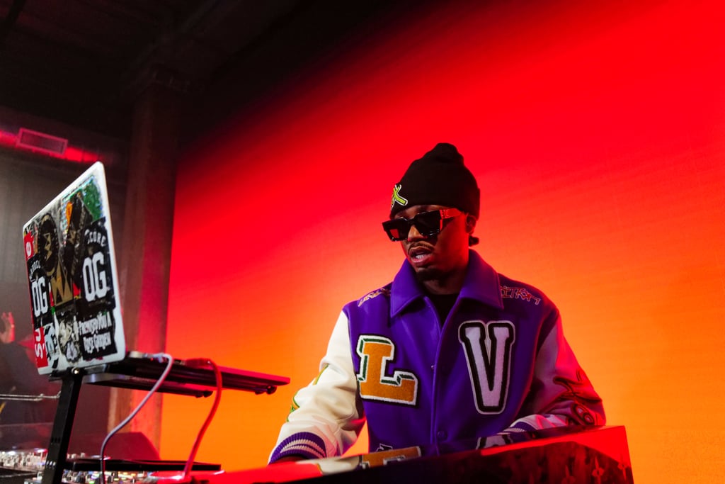 Metro Boomin at The Louis Vuitton and Nike “Air Force 1” by Virgil Abloh Exhibition Afterparty