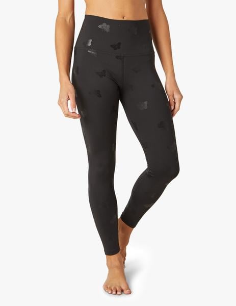 Beyond Yoga Butterfly Shine High Waisted Midi Legging