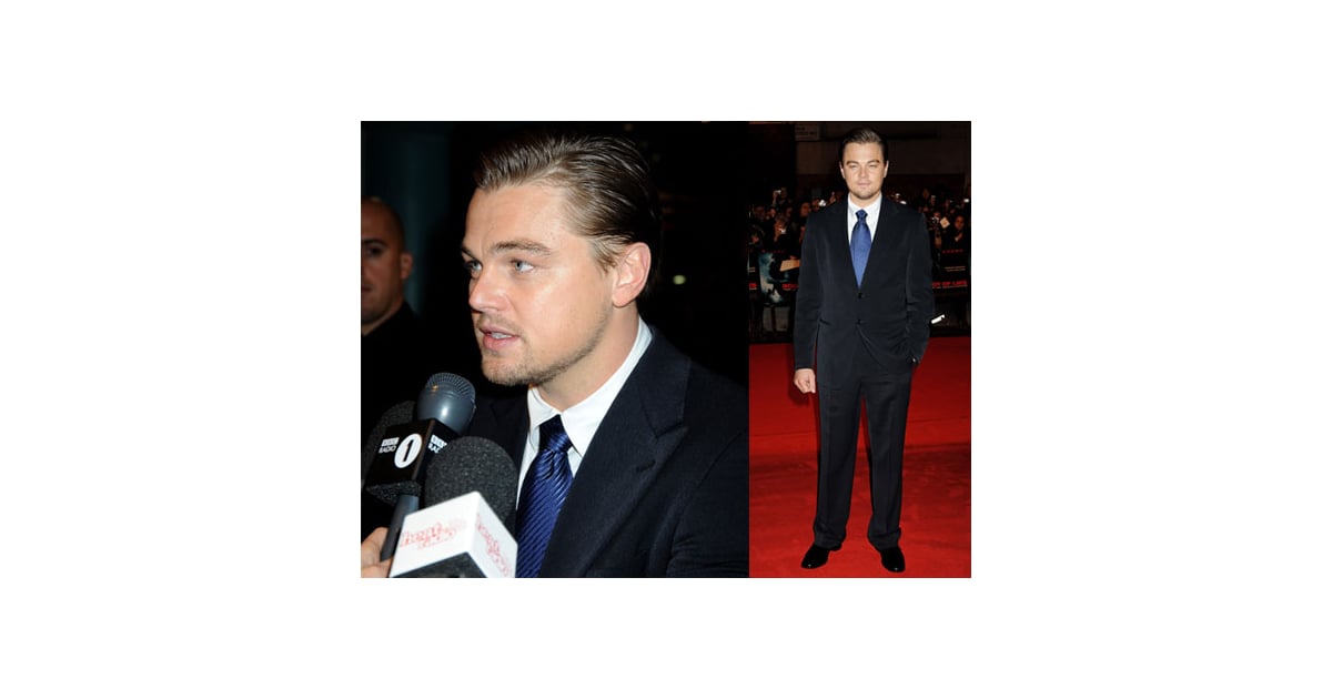 Photos Of Leonardo Dicaprio Premiering Body Of Lies In London Speaking 