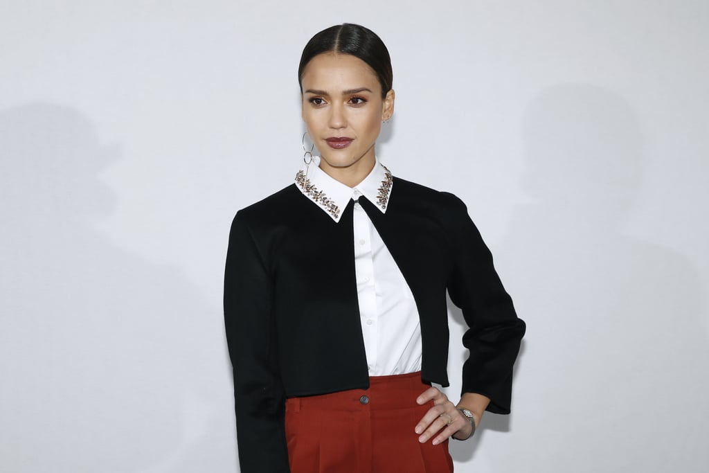 Jessica Alba at Dior Fashion Show Fall 2016