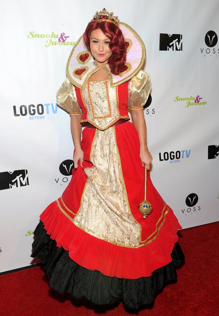 The Queen Of Hearts Jwoww Went All Out As The Queen Of Hearts Celebrity Halloween Costumes Inspired By Pop Culture Popsugar Celebrity Australia Photo 14
