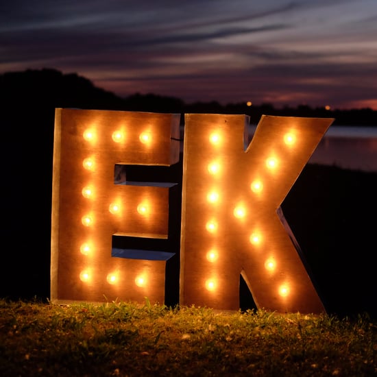 DIY Marquee Letter Sign