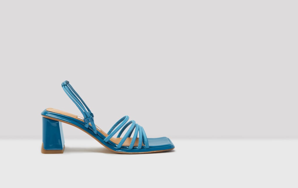 Miista Angela Azure Glitter Sandals