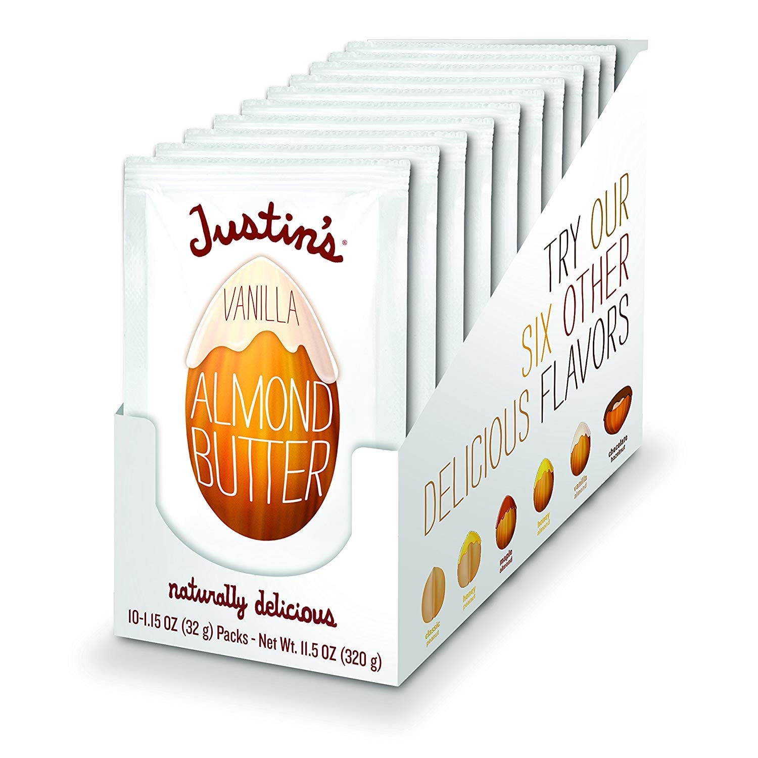 Justin S Vanilla Almond Butter Squeeze Packs Call These