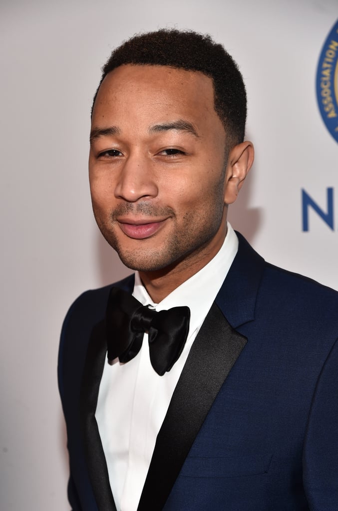 Chrissy Teigen and John Legend at NAACP Image Awards 2016