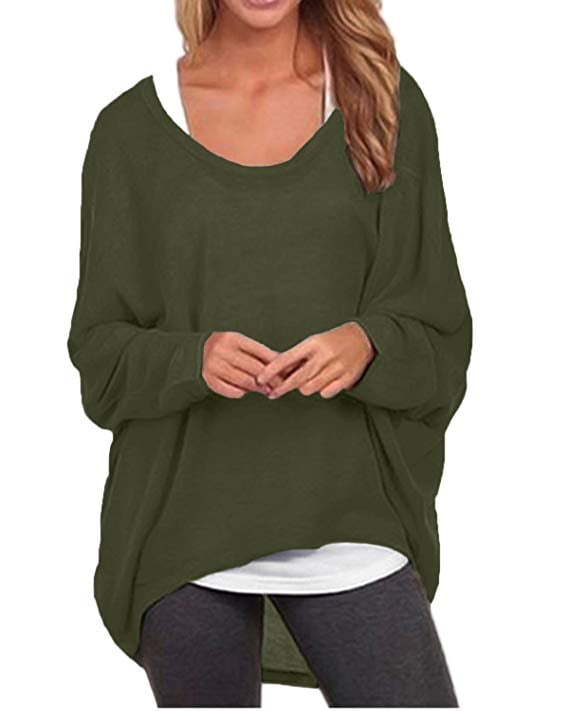 ZANZEA Batwing Sweater