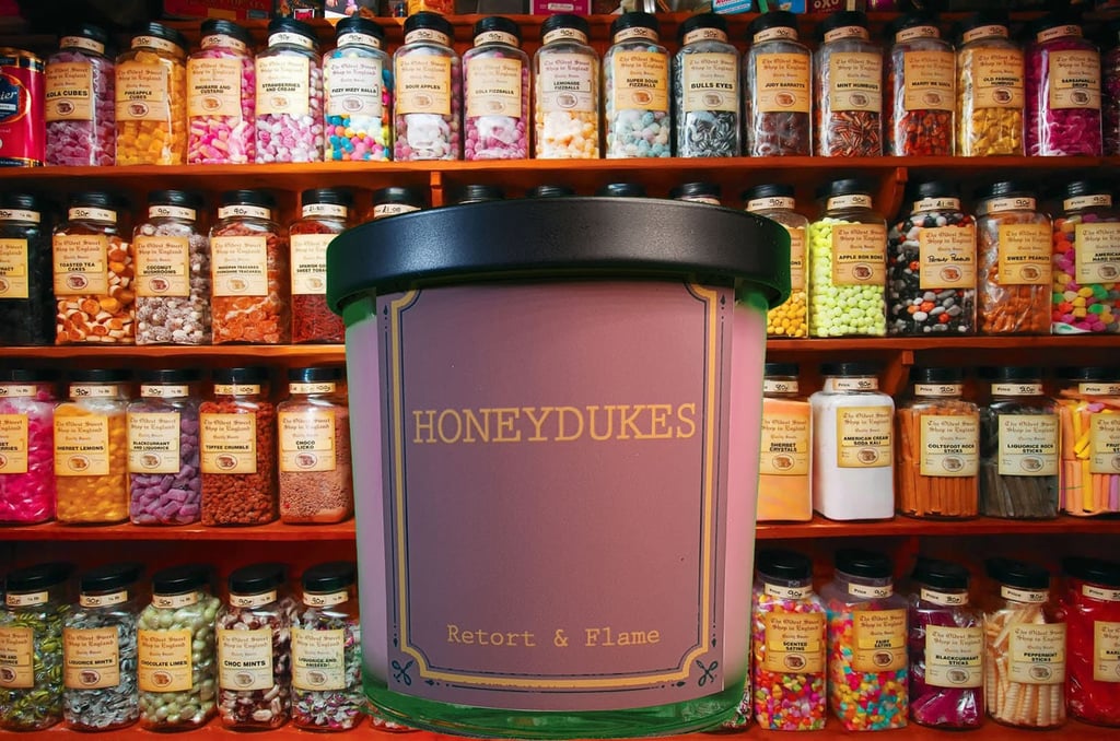 Honeydukes Candle