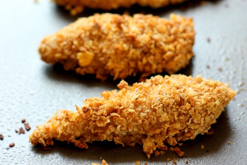 Easy Baked Crunchy Honey Cornflake Chicken