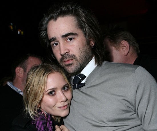 Mary-Kate Olsen and Colin Farrell cuddled up at the 2008 screening of his In Bruges.