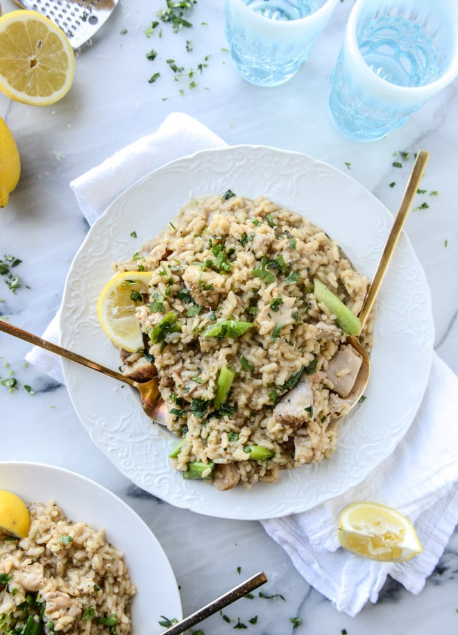 Lemon Chicken Risotto