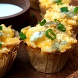 Buffalo Chicken Mac and Cheese Cups