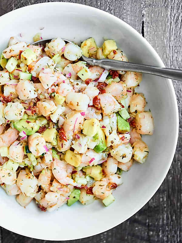 Shrimp Avocado Salad