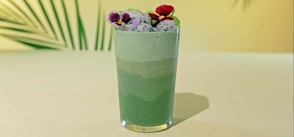 Spirulina Boozy Green Smoothie