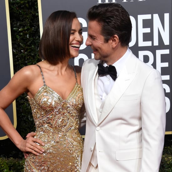 Bradley Cooper and Irina Shayk at the 2019 Golden Globes