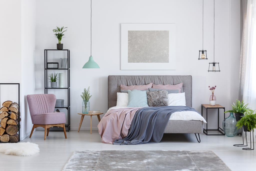 10 أفكار ديكور لمساحة ما فوق السرير POPSUGAR Home Middle East 10 أفكار ديكور لمساحة ما فوق السرير POPSUGAR Home Middle East