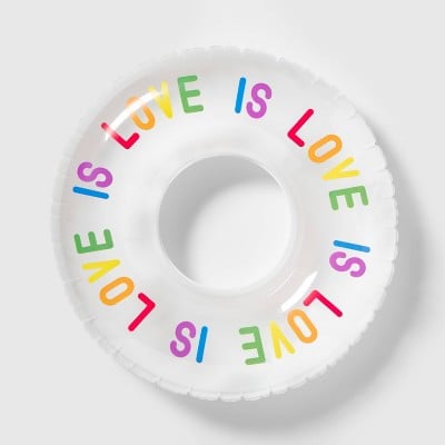 Inflatable Love Is Love Pool Float