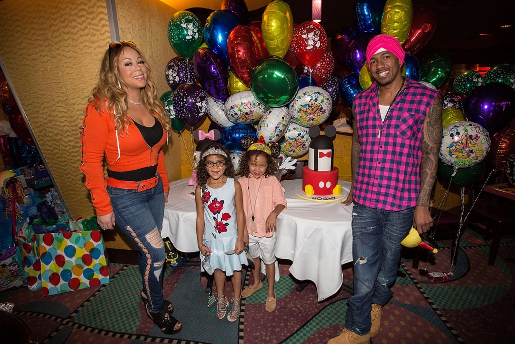 Mariah Carey and Nick Cannon celebrated their twins' birthday in April 2017.