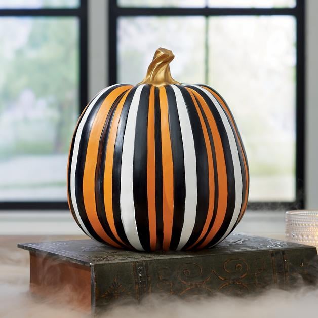 Multi Stripe Designer Pumpkin